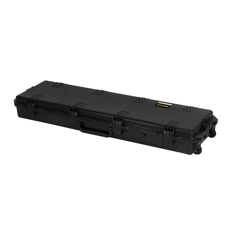 Boîtier de transport en plastique imperméable portable en plastique de transport en plastique